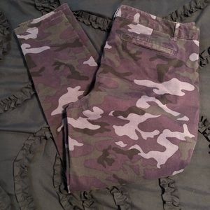 Blue Camo Gap Skinny Mini